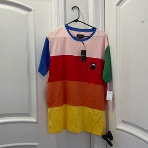 Barney Cools colorful shirt